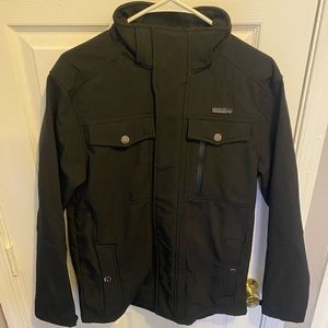 Women’s English Laundry black weather proof medium weight jacket full zip size M